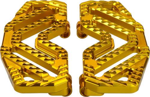 FLO MOTORSPORTS Savage Floorboards Gold V-800V5GLD