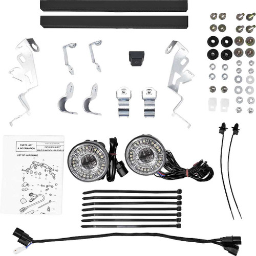 PATHFINDER Led Fog Light Kit Multifunction+Drl Hon G18MFS