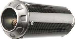 HOTBODIES Mgp Exhaust Slip-On Carbon Fiber Stainless End Cap 21401-2404