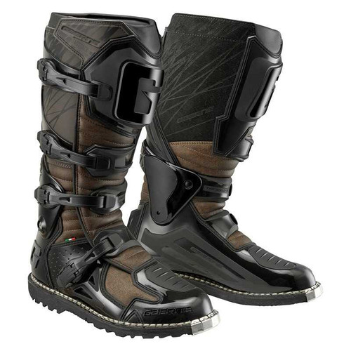 GAERNE Fastback Endurance Enduro Boots Black/Brown Sz 12 2197-013-12