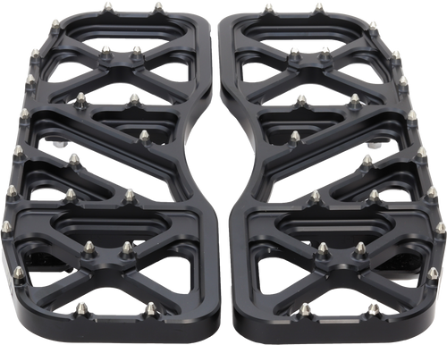 FLO MOTORSPORTS V5 Floorboards Black Indian FPEG-800V5-2BLK