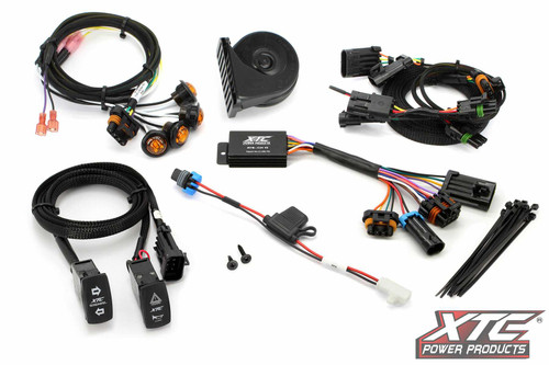 XTC POWER PRODUCTS Self Canceling T/S Kit W/Horn Can ATS-CAN-MAVR