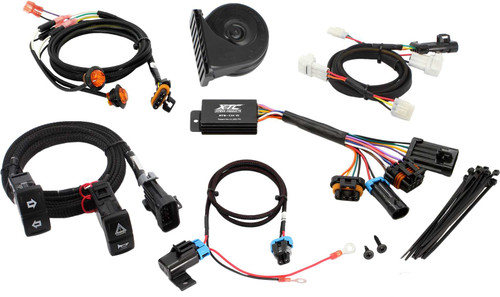 XTC POWER PRODUCTS Self Canceling T/S Kit W/Horn ATS-KAW-RIDG