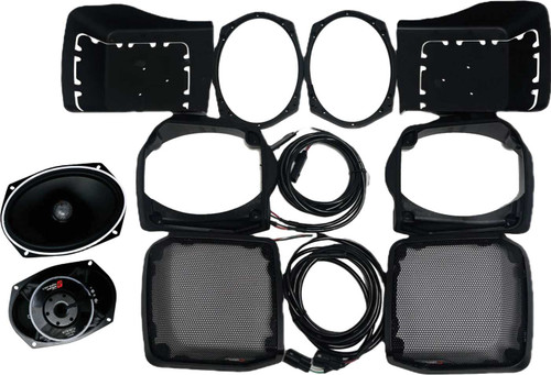 CERWIN VEGA 6"X9" Cut In Lid Kit W/ Ph694 1998-2013 Flh/T Bags RPMPH69413LK