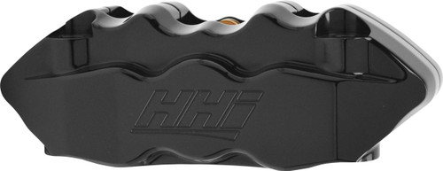 HAWG HALTERS INC 6 Pist Frt Radial Mnt Cal R/H Black RHRMAB6108