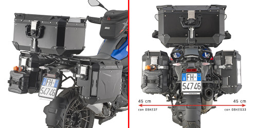 GIVI Side Case Hardware Pl One-Fit Cam Bmw PLOS5143CAM