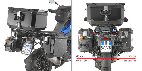 GIVI Side Case Hardware Pl One-Fit Cam Bmw PLOS5143CAM