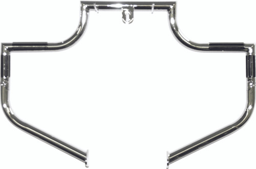 LINDBY Engine Guard Hd Twinbar Fl Softail 00-Up Chr 1201