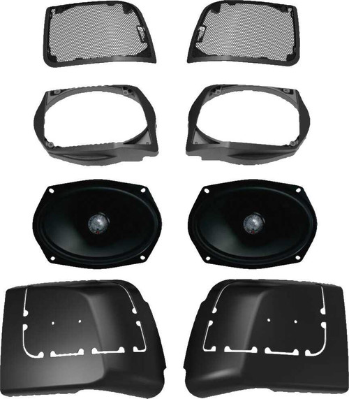 CERWIN VEGA 6"X9" Cut In Lid Kit W/ St69Cx 2014-2023 Flh/T Bags RPMST694LK