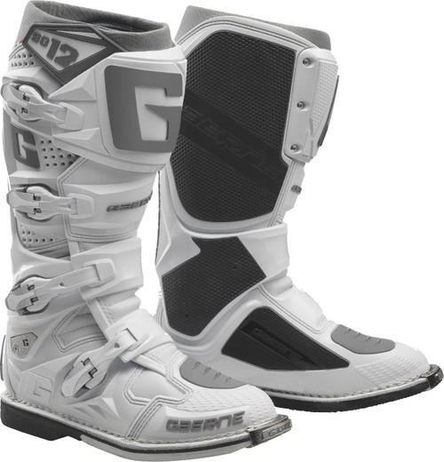 GAERNE Sg12 Boots White Sz 09 2174-074-009