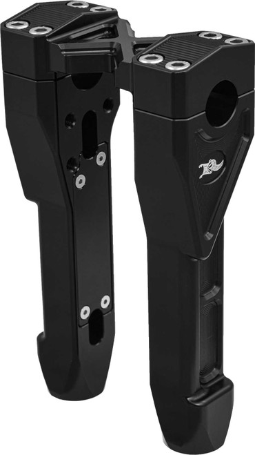 KENS FACTORY Nl 1-1/8" X-Riser 8" Straight Black KFR-02-1.125