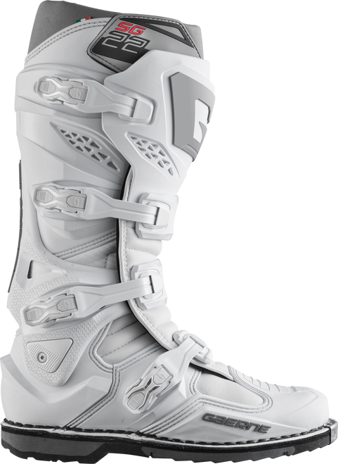 GAERNE Sg22 Boots White Sz 09 2262-004-09