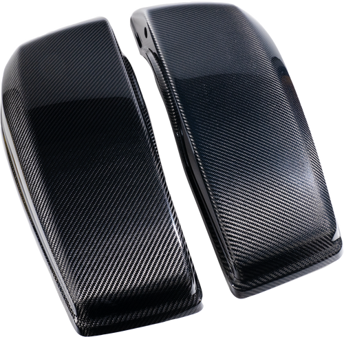 HOFMANN DESIGNS Carbon Fiber Saddlebag Lids Flh/Flt 23-25 (Ex Flhr) HDCF-6033