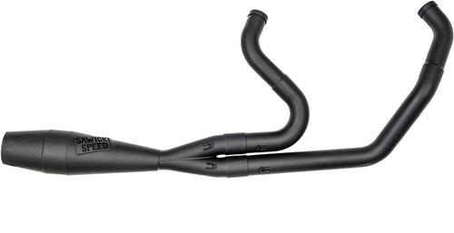 SAWICKI 2In1 M8 Softail Shorty Cannon Black 930-01239