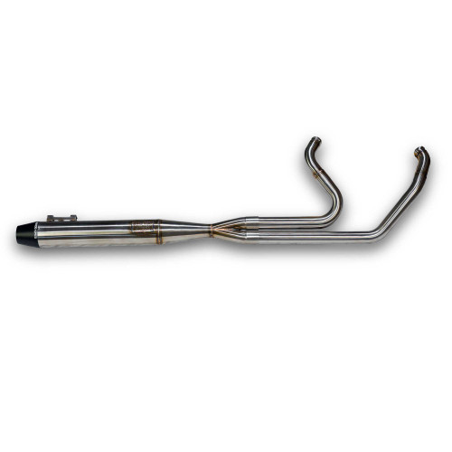 SAWICKI Intmdtr M8 Flt Full Brushed Ss W/Black End Cap 930-02608