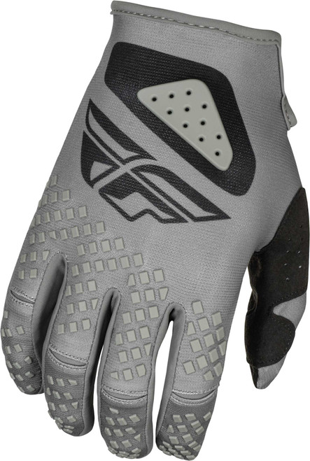 FLY RACING Kinetic Sym Gloves Grey/Black 3X 378-4123X