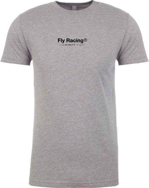 FLY RACING Youth Fly Lost Tee Dark Grey Heather Ym 354-0323YM
