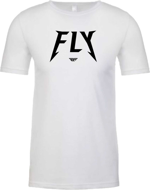 FLY RACING Youth Fly Master Tee White Yl 354-0321YL