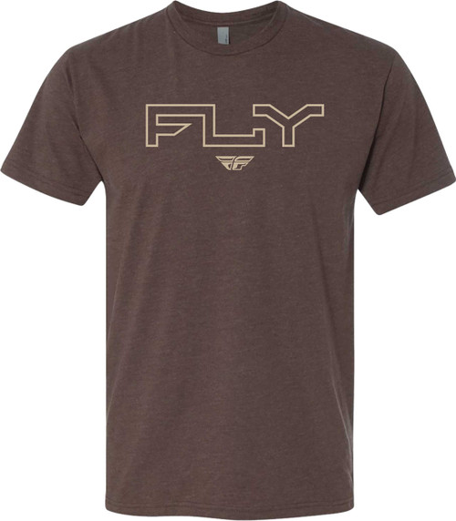 FLY RACING Fly Edge Tee Espresso Xl 354-0312X