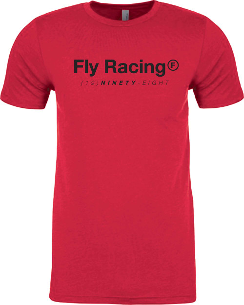 FLY RACING Fly Trademark Tee Red Xl 354-0316X