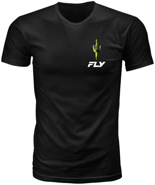 FLY RACING Fly Desert Tee Black Md 354-0412M