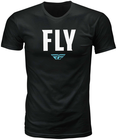 FLY RACING Fly Wfh Tee Black Sm 352-0150S
