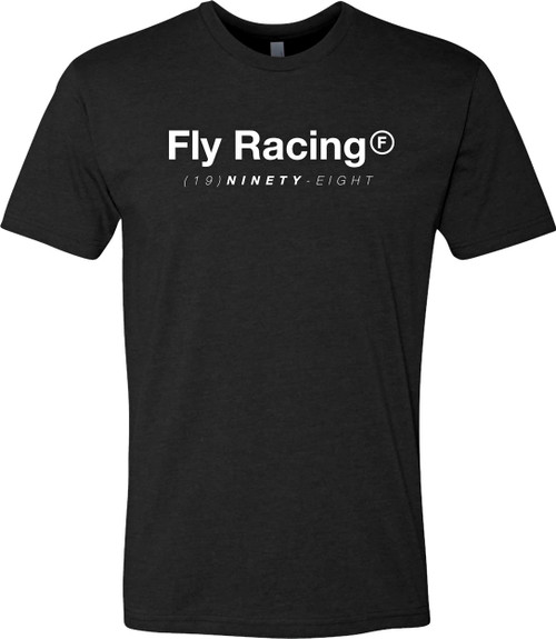 FLY RACING Fly Trademark Tee Black Sm 354-0313S