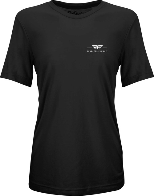 FLY RACING Women'S Fly Motto Tee Black 2X 356-00502X