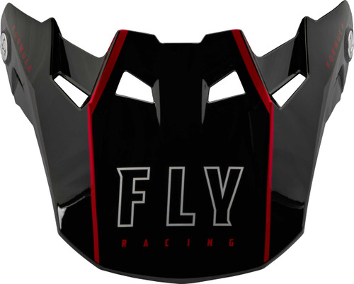 FLY RACING Formula Carbon Tracer Visor Red/Black Md/Lg 73-47123M