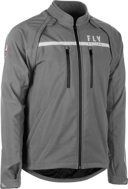 FLY RACING Patrol Jacket Grey Md 373-687M