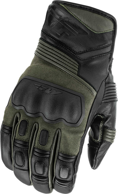 FLY RACING Surveyor Gloves Od Green Md 476-2102M