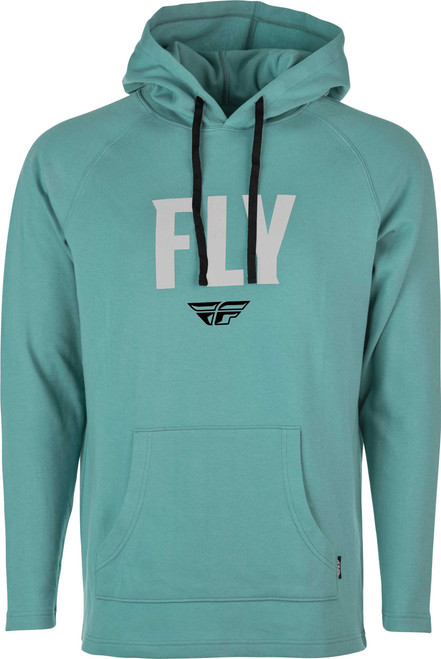 FLY RACING Fly Weekender Pullover Hoodie Sea Green/Grey Lg 354-0011L