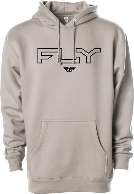 FLY RACING Fly Edge Hoodie Cement 2X 354-03052X