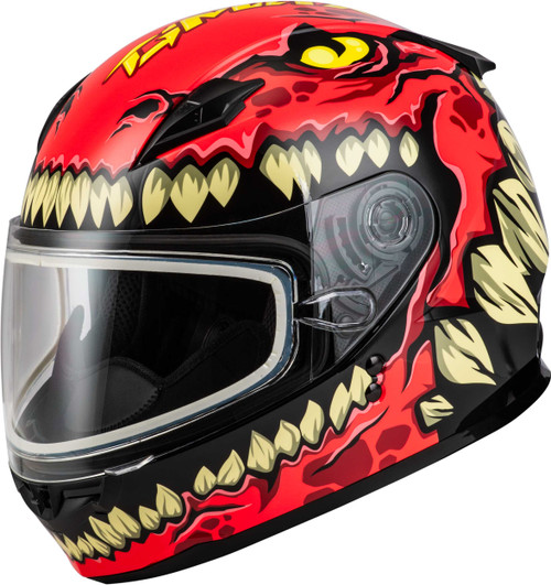 GMAX Youth Gm-49Y Drax Snow Helmet Red Ym F2499371