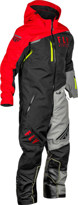 FLY RACING Cobalt Shell Sb Monosuit Black/Red Md 470-4364M