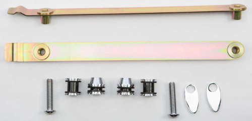 HARDDRIVE Docking Hardware Kit Chrome Dyna 06-17 086074