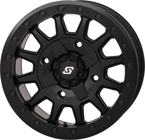 SEDONA Adapt Dd Wheel 15X7 5+2 4/137 & 4/156 Matte Black 570-9102