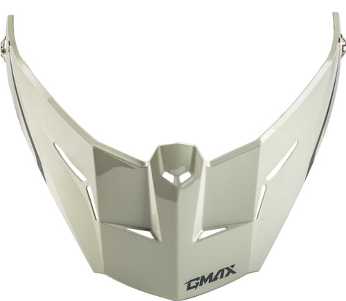 GMAX Md-74 Visor W/Screws Spectre White/Red G074161