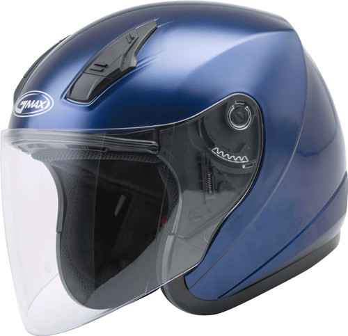 GMAX Of-17 Open-Face Helmet Blue 2X G317498N