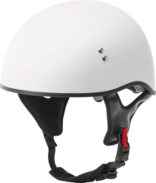 GMAX Hh-65 Half Helmet Naked Matte White Md H1650205
