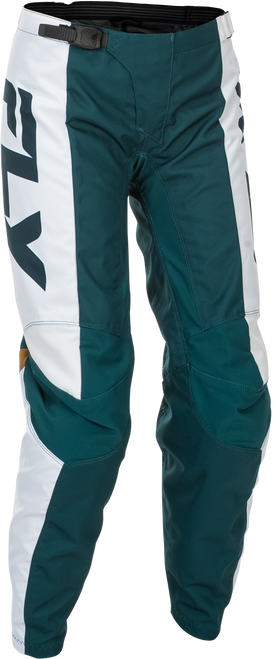 FLY RACING Women'S F-16 Pants Teal/White/Gold Sz 09/10 379-83209