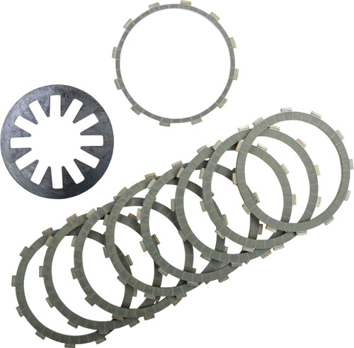 HARDDRIVE Aramid Clutch Friction Set With Hd Diaphram Spring HDC7012