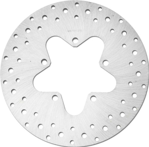 HARDDRIVE Ss Rear Rotor 11.5 Drilled Touring 86-99 Machined 11-073
