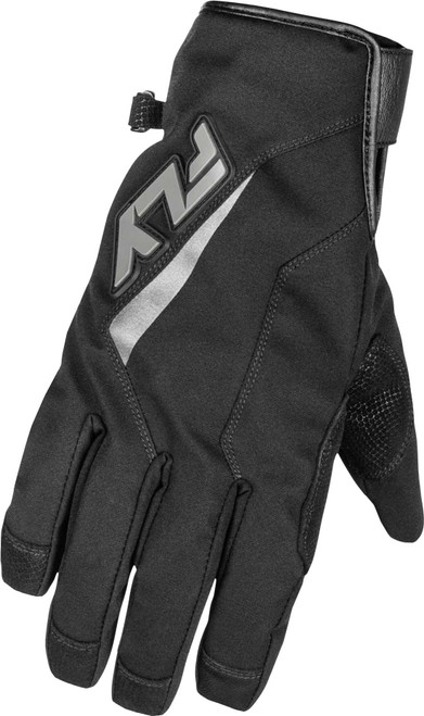 FLY RACING Title Long Gloves Black 2X 371-06152X
