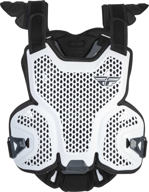 FLY RACING Ce Revel Lite Roost Guard White Sm/Md 36-16049M