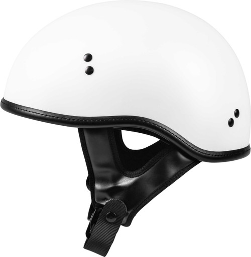 HIGHWAY 21 .357 Solid Half Helmet Matte White Xs H77-1102XS
