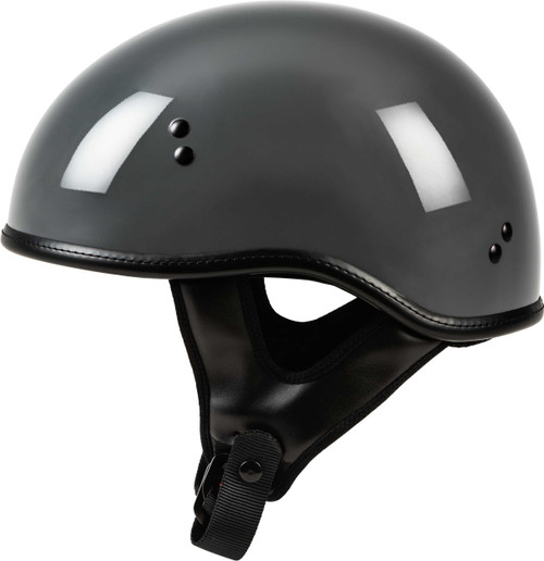 HIGHWAY 21 .357 Solid Half Helmet Grey Xs H77-1103XS