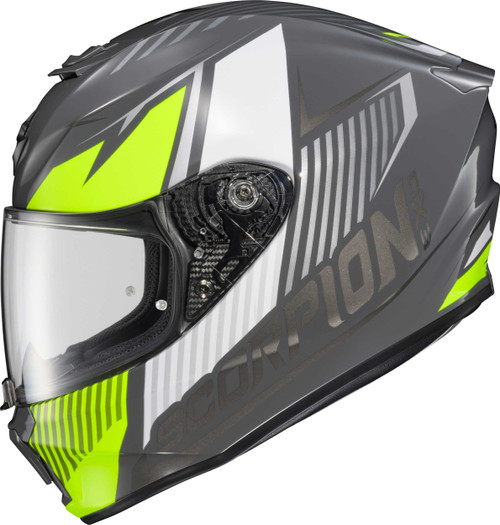 SCORPION EXO Exo-R330 Full-Face Helmet Hawker Hi-Viz 2X 33-1127