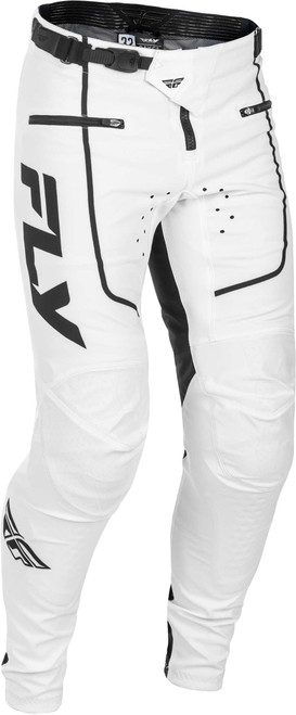 FLY RACING Youth Rayce Bicycle Pants White/Black Sz 24 379-06424