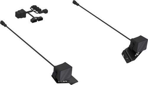 MBRP Acc Light Kit Flood Beam Pol Matryx Rmk SL4002F